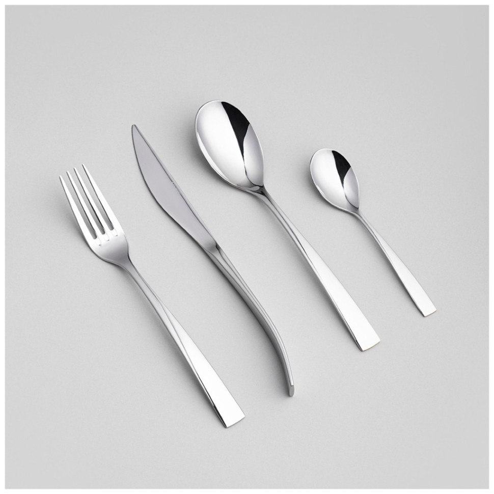 Набор столовых приборов dolce agness 16 пр., сталь 18/10 Agness (1000-026)