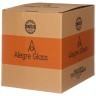 Ваза "яблоко", 24х27см Alegre Glass (337-091)