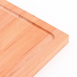 Доска разделочная с канавкой малая с мет/руч (09-21)