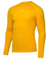 Джемпер компрессионный утепленный JOGEL CAMP PerFormDRY Baselayer Top Warm, желтый (2126296)