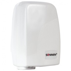 Сушилка для рук Sonnen HD-120 1000 Вт пластиковый корпус белая 604190 (1) (90161)