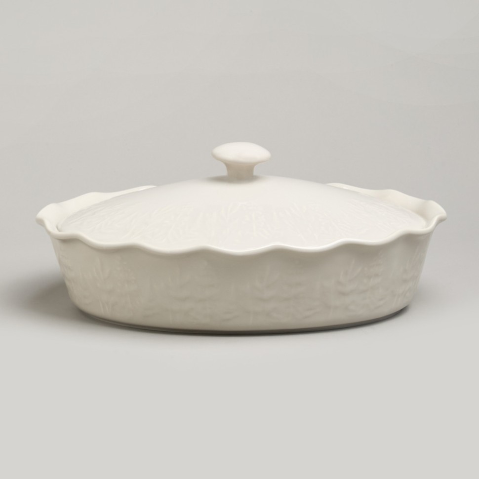 Форма для запекания с крышкой beige 33*24*8/13см 2000 мл Agness (780-127)