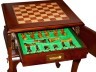 Шахматный стол с деревянными фигурками 52*52*67 см. Polite Crafts&gifts (176-067) 