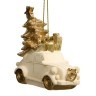 Елочное украшение "машина с елкой" 7х3,5х6,5 см Lefard (162-1320)