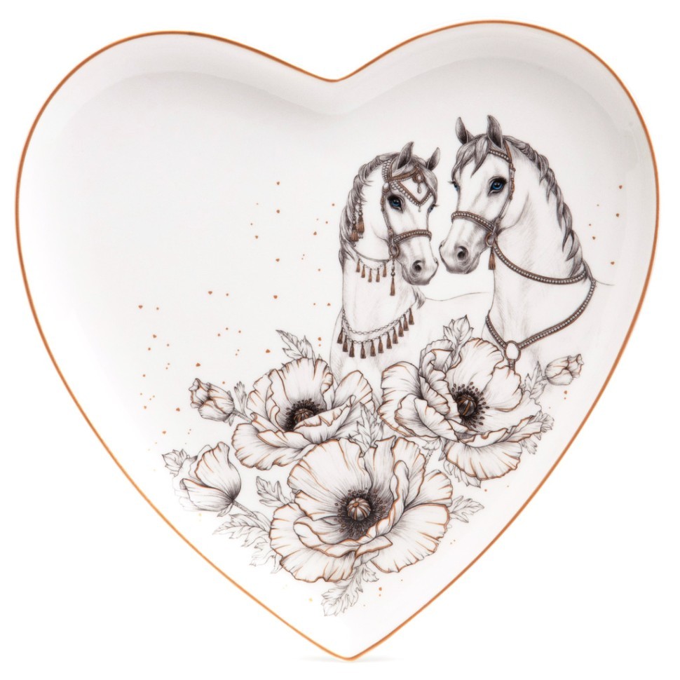 Тарелка lefard "top style" сердце 21,5*2 см Lefard (590-709)