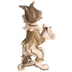 Фигурка "клоун" 11*6,5*16,5 см. коллекция "буффонада" Lefard (162-1329)