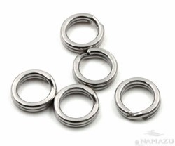 Заводное кольцо Namazu, цв. Cr, р. 5 ( d=7 mm), до 17 кг 10 шт N-FT-RA5 (71159)