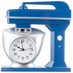 Часы настенные кварцевые "chef kitchen" 39 см цвет:синий Lefard (220-362)