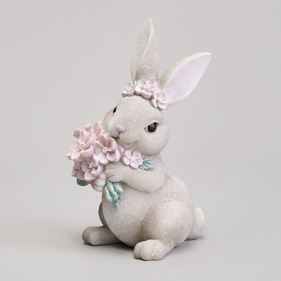 Фигурка декоративная "кролик" 9х9,5х16 см Lefard (41-538)