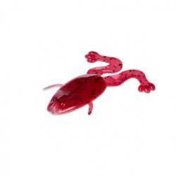 Лягушка Helios Crazy Frog 2,36"/6,0 см, цвет Red & White 10 шт HS-22-003 (77946)