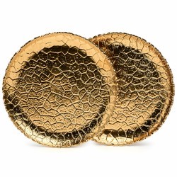 Набор тарелок обеденных lefard "charm" 2 шт. 26*2,5 см (золото) Lefard (779-353)