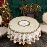 Скатерть круглая  "щелкунчик" ,190см ,бежевый , 100%хлопок , твил Lefard (850-757-25)