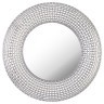 Зеркало настенное "swiss home" диаметр=72 см цвет: серебро (кор=4шт.) Lefard (220-423)