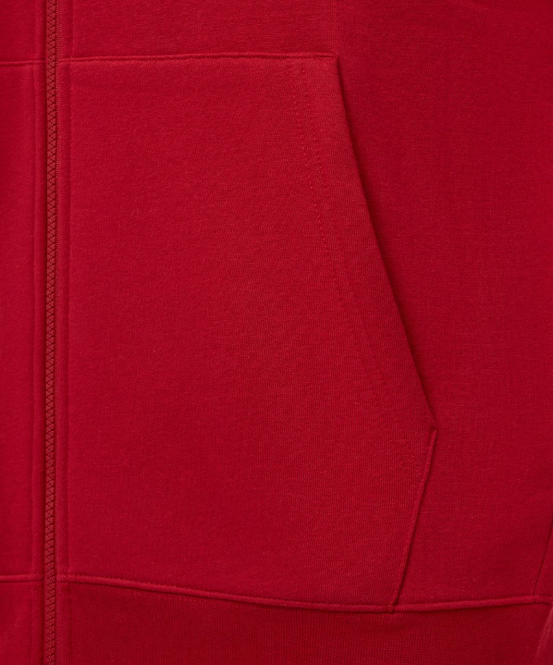 Худи JOGEL ESSENTIAL Fleece Zip Hoodie, темно-красный (2119510)