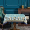 Скатерть "листья морриса" gold stripe 110х140см , 100% хлопок, твил, пропитка Lefard (850-752-20)