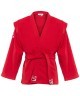 Куртка для самбо Junior SCJ-2201, красный, р.0/130 (447639)