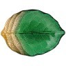 Блюдо "leaf" emerald 28см АКСАМ (339-349)