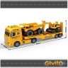 Игровой набор серии автовоз &laquo;Транспортер городской инженерной техники&raquo; (Со звуком и светом) (G235-477)