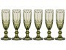 Набор бокалов для шампанского "серпентина" 6шт. 170мл. серия "muza color" (кор=4наб.) Dalian Hantai (26-111)