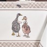 Скатерть "family farm" 140х180см ,100% хлопок, клетка ,твил, пропитка Lefard (850-748-2)