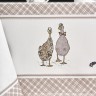 Скатерть "family farm" 140х180см ,100% хлопок, клетка ,твил, пропитка Lefard (850-748-2)