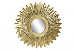 Зеркало декоративное "Солнце" цвет золото d70см (TT-00005612)