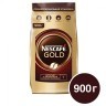 Кофе молотый в растворимом NESCAFE (Нескафе) "Gold" сублимированный 900 г 01968 621073 (1) (90276)
