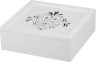 Шкатулка для чая белая с 9-ю секциями 24*24*8,2 см Polite Crafts&gifts (D-255-110) 