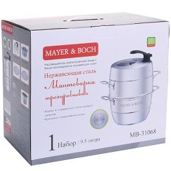 Мантоварка 3х-ярус. 30см.9,5л.MB (31068)