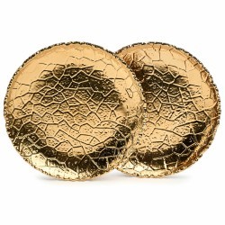 Набор тарелок закусочных lefard "charm" 2 шт. 19*2,5 см (золото) Lefard (779-351)