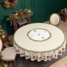 Скатерть круглая  "щелкунчик" ,220см бежевый 100% хлопок , твил Lefard (850-757-26)