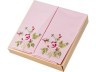 Комплект салфеток 40х40 см из 2 шт "корейская роза",100%х\б,вышивка, розовый SANTALINO (850-812-22)