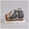 Статуэтка "ежики" 15х8,5х9,7 см Lefard (121-112)