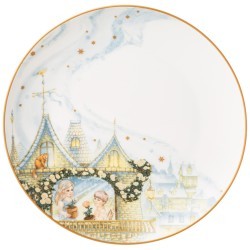 Тарелка закусочная lefard "снежная королева" 20,5 см Lefard (590-549)