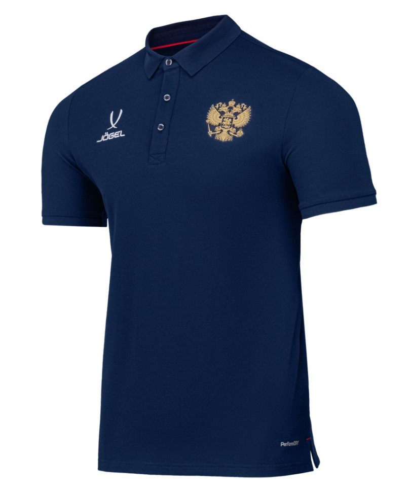 Поло парадное JOGEL NATIONAL PerFormDRY Classic Polo, темно-синий (2110263)