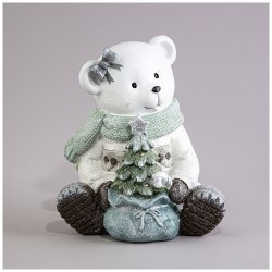 Статуэтка "мишка" с led-подсветкой 17х14,5х19 см Lefard (121-147)