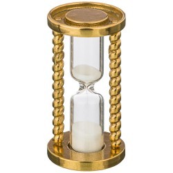 Часы песочные высота 7.5см диаметр 4 см ALBERTI LIVIO (646-096)