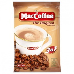 Кофе растворимый порционный MacCoffee 3 в 1 Оригинал к-т 50 пакетиков по 20 г 100101 622318 (1) (96105)