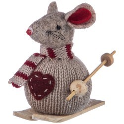 Фигурка "мышка" высота=8см. без упаковки Lefard (372-043)