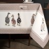 Скатерть "family farm" 160х220см , 100% хлопок, капучино, твил, пропитка Lefard (850-749-21)