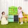 Деревянный игровой магазин для детей, цвет салатовый (PRT116-01)
