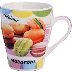 Кружка 340мл Радужные Макаруны LR (9-25971-1)