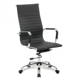 Кресло офисное Brabix Energy EX-509 экокожа, черное 530862 (84612)