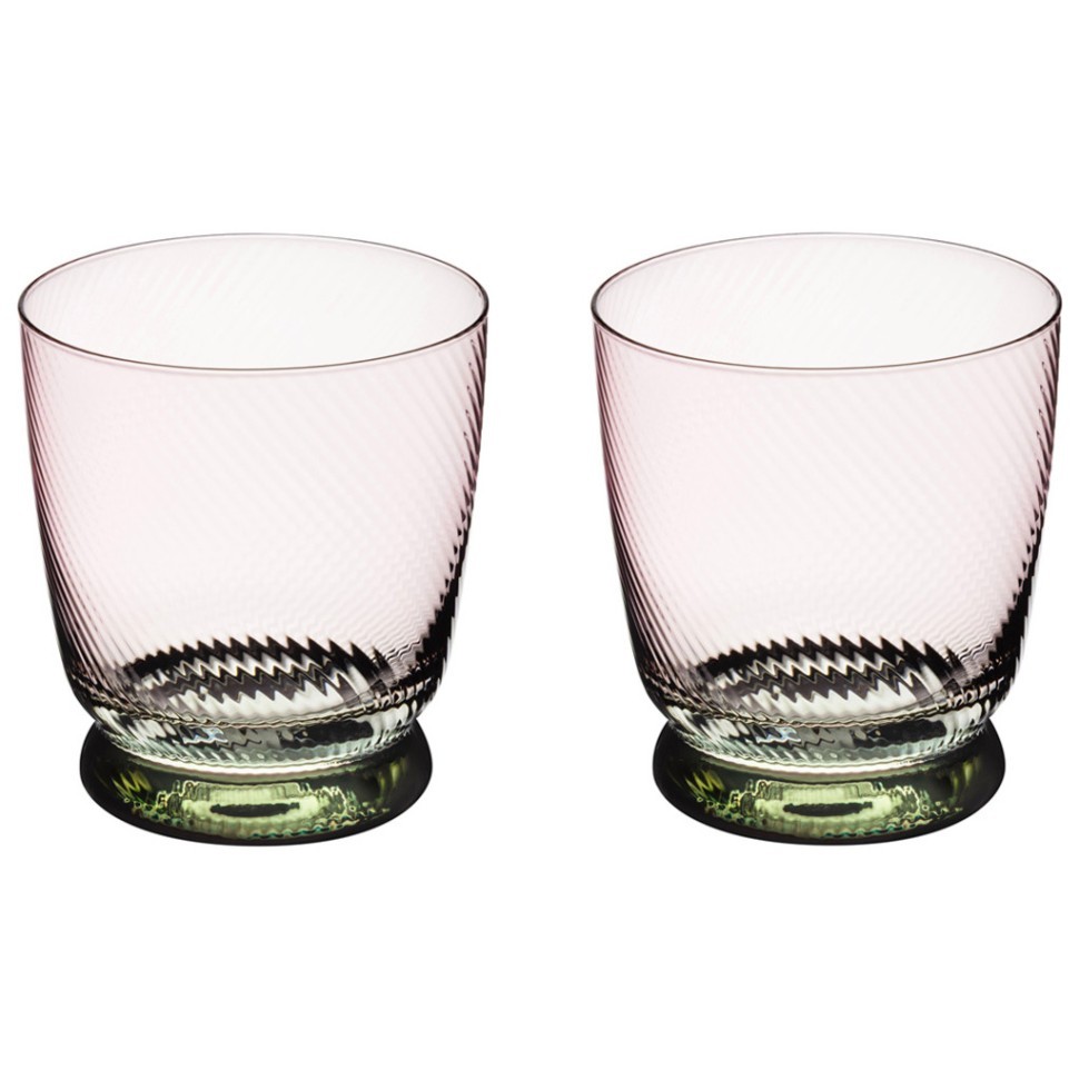 Набор стаканов "twist & shine" green, 2 шт/360 мл Lefard (687-026)