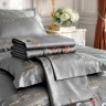 Кпб, евро, "passage" серый, сатин, хлопок 100%, подод.200х220-1шт, пр.240х240-1шт, нав.50х70-2шт Lefard (989-001-04)