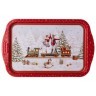 Поднос сервировочный agness "щелкунчик" прямоугольный 40*25*2 см (898-268) 