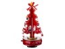 Декоративное изделие "елочка красная с игрушками" 12*27 см. Polite Crafts&gifts (102-519) 