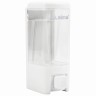 Дозатор для жидкого мыла LAIMA НАЛИВНОЙ 0,48 л белый ABS пластик 605052 (1) (94909)