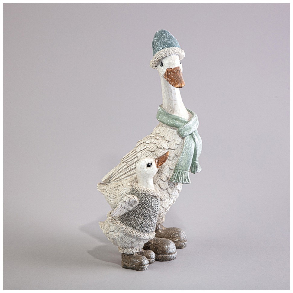 Статуэтка "гуси" 14,5х13,5х27,5 см Lefard (121-104)