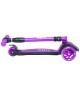 Самокат 3-колесный 3D Tiny Tot 120/80 мм, фиолетовый (698977)